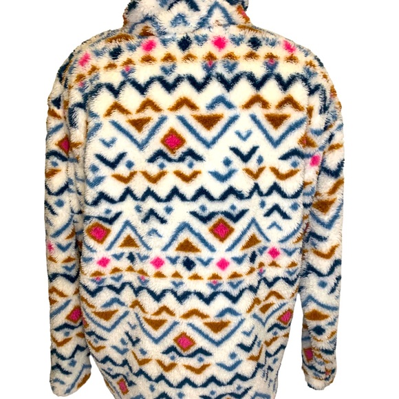 Eddie Bauer W’s XL plush, fleece 1/4 zip.Soft, like new condition.Aztec … - Picture 5 of 12